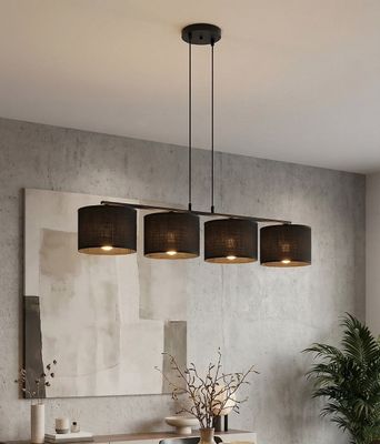 Emibig Lighting Taklampa ECO 4 BL SVART