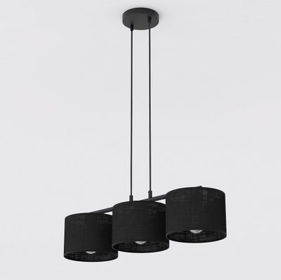 Emibig Lighting Taklampa ECO 3 BL SVART