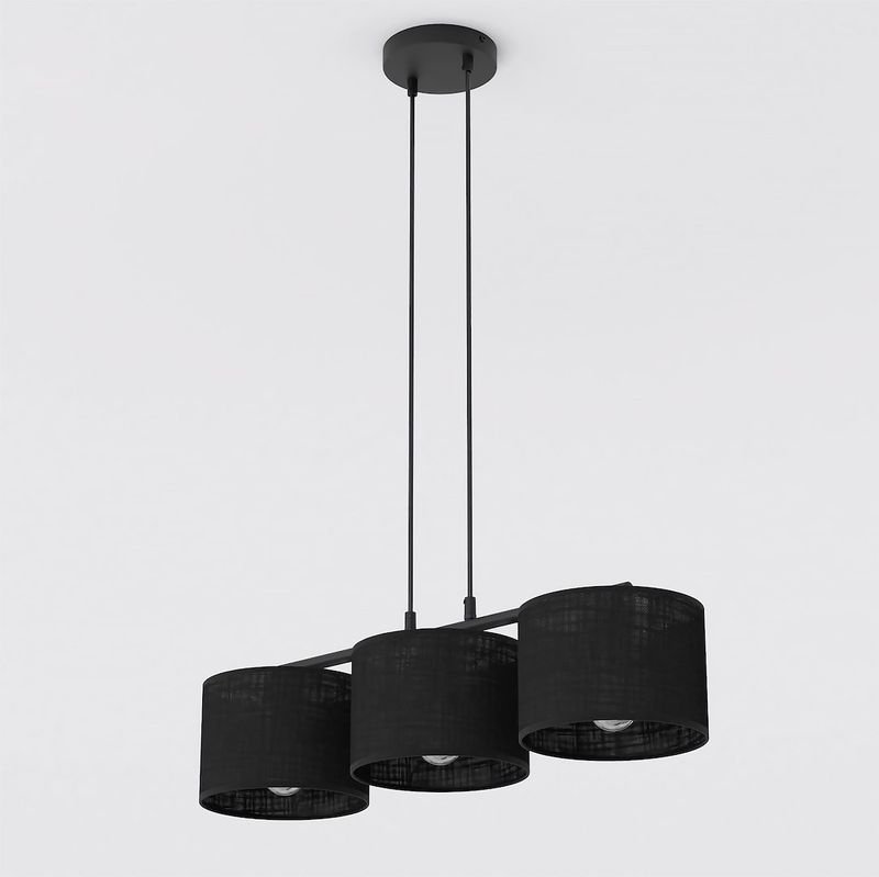 Emibig Lighting Taklampa ECO 3 BL SVART