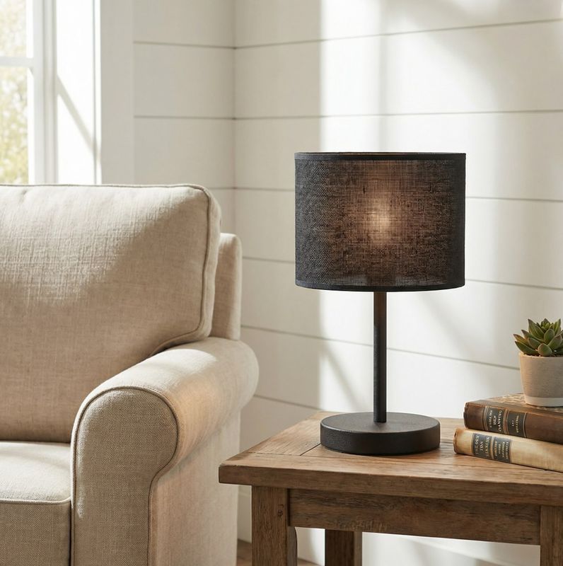 Emibig Lighting Taklampa ECO LN1 BL SVART