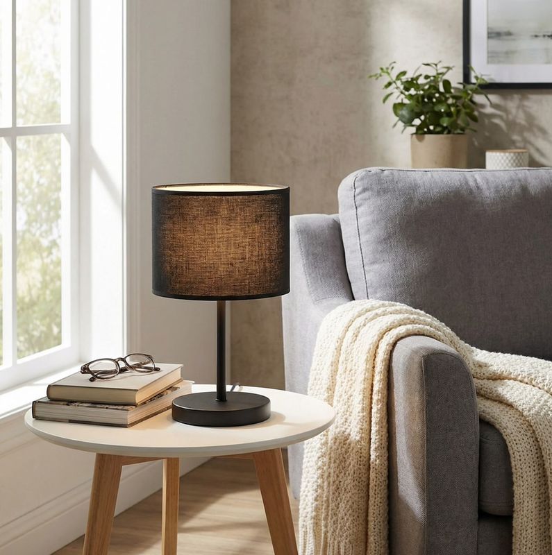 Emibig Lighting Taklampa ECO LN1 BL SVART