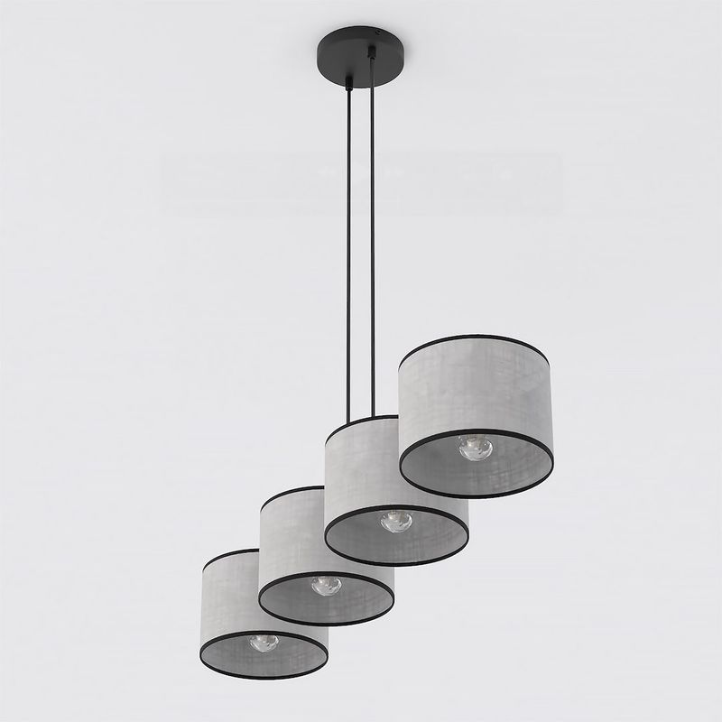 Emibig Lighting Taklampa ECO 4 BL GRÃ…