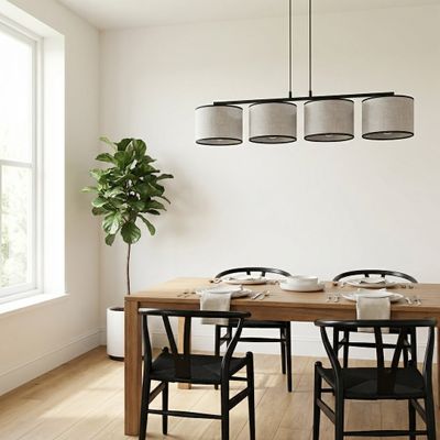 Emibig Lighting Taklampa ECO 4 BL GRÃ…