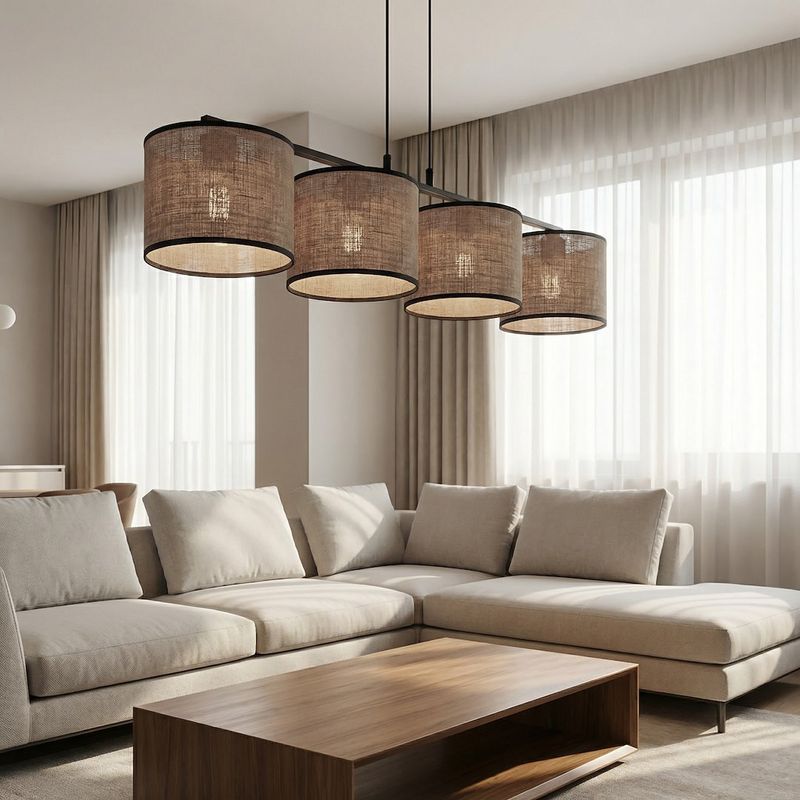 Emibig Lighting Taklampa ECO 4 BL GRÃ…