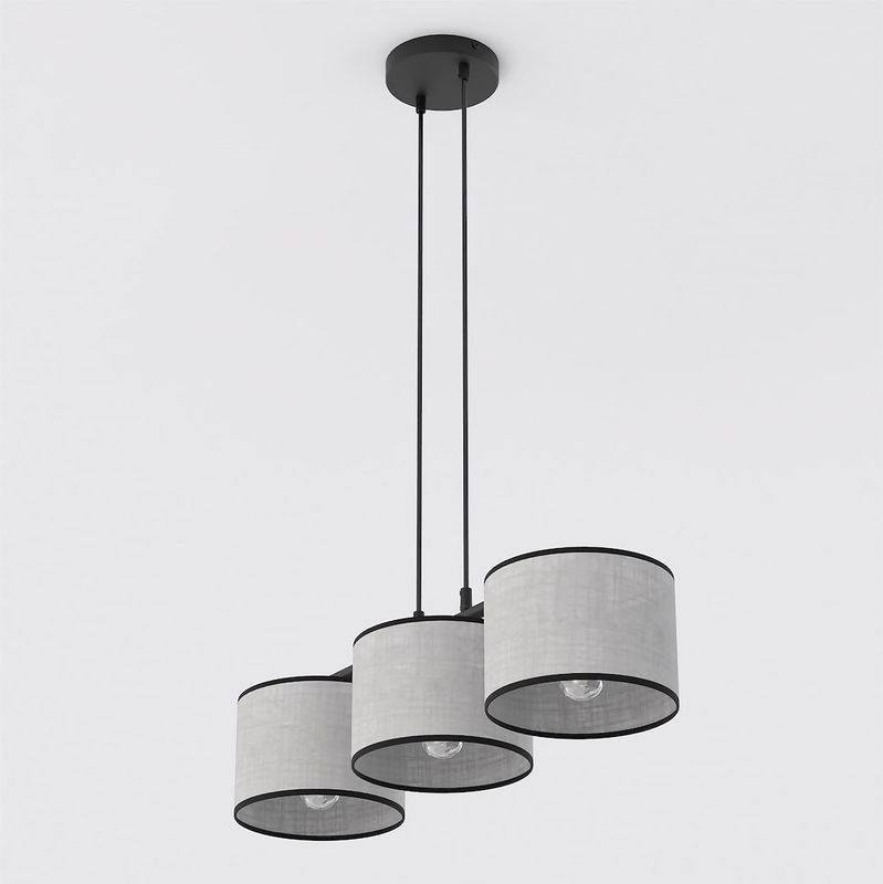 Emibig Lighting Taklampa ECO 3 BL GRÃ…