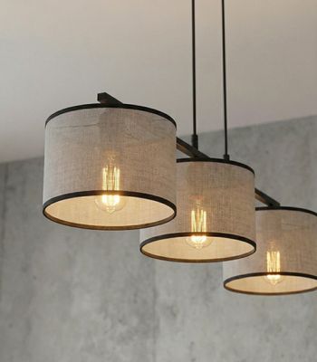 Emibig Lighting Taklampa ECO 3 BL GRÃ…