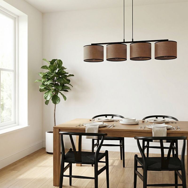 Emibig Lighting Taklampa ECO 4 BL BRUN