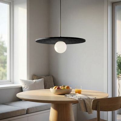 Emibig Lighting Taklampa CALMA 1 SVART