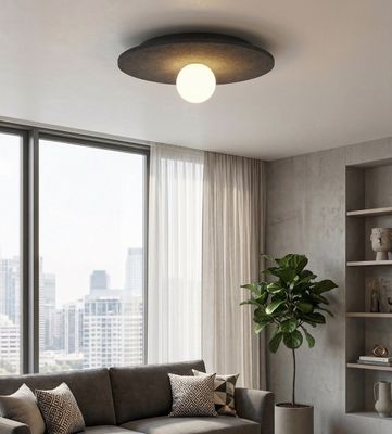 Emibig Lighting Taklampa CALMA 1M SVART