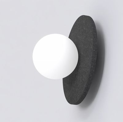 Emibig Lighting Vägglampa CALMA K1 SVART S