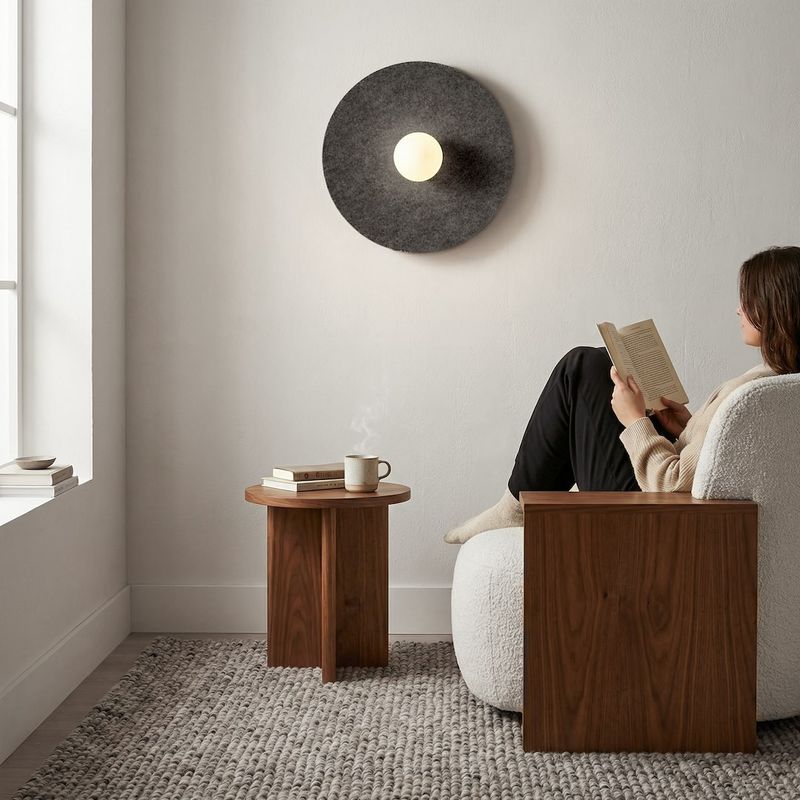 Emibig Lighting Vägglampa CALMA K1 SVART L