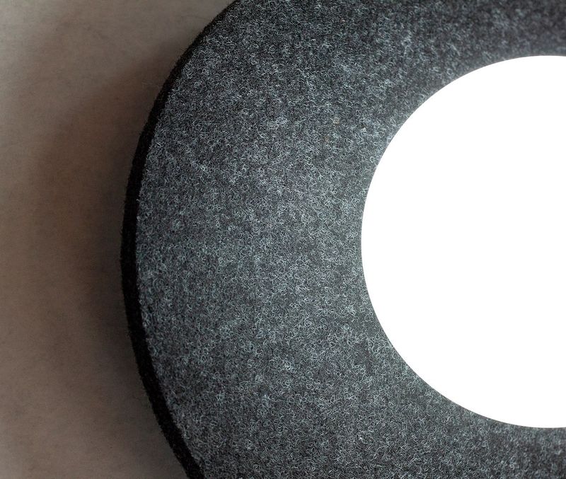 Emibig Lighting Vägglampa CALMA K1 SVART L
