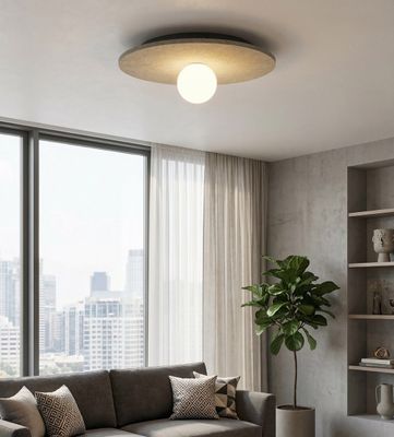 Emibig Lighting Taklampa CALMA 1M BEIGE