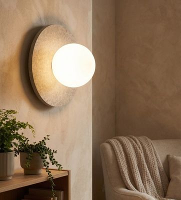 Emibig Lighting Vägglampa CALMA K1 BEIGE S