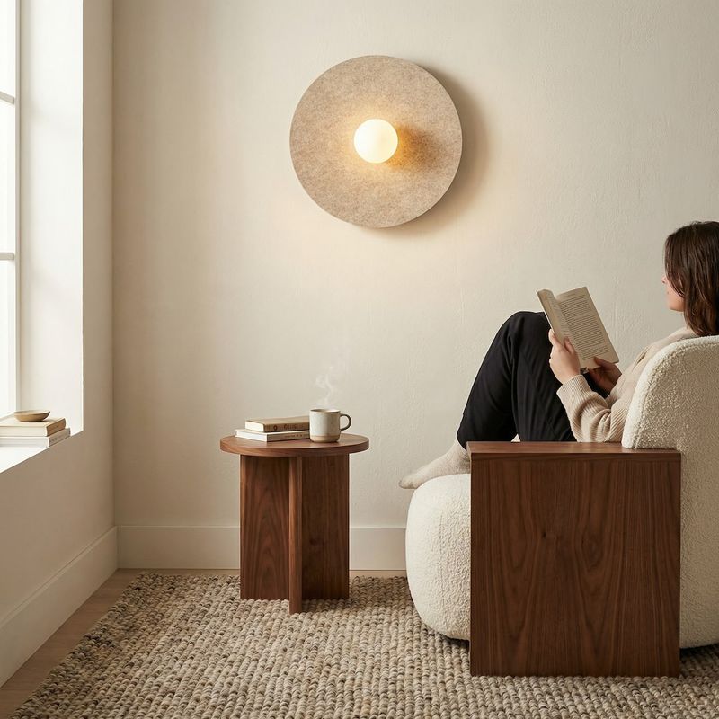 Emibig Lighting Vägglampa CALMA K1 BEIGE L