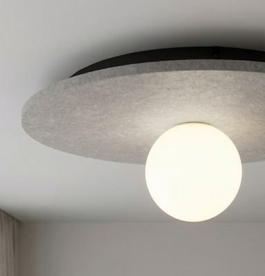 Emibig Lighting Taklampa CALMA 1M GRÃ…