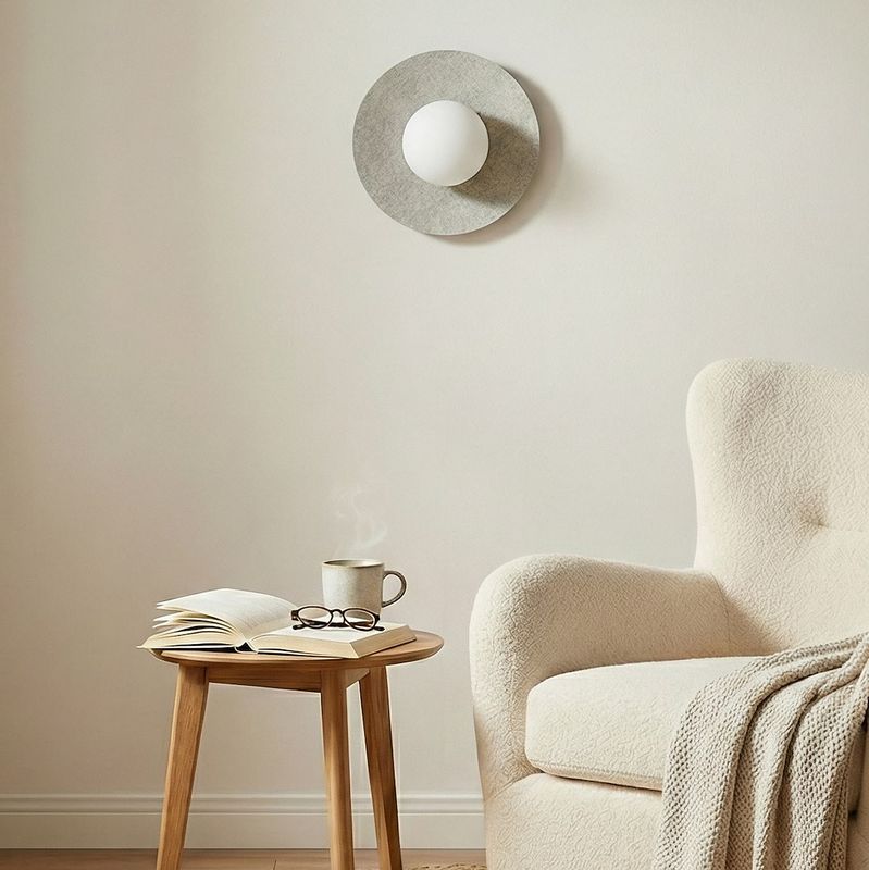 Emibig Lighting Taklampa CALMA K1 GRÃ… S