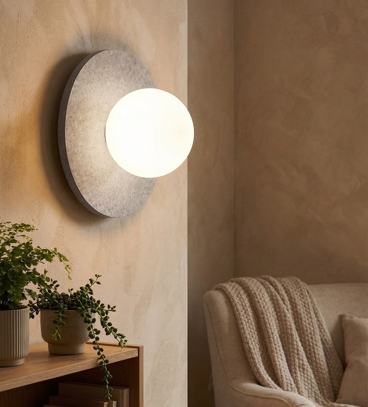 Emibig Lighting Taklampa CALMA K1 GRÃ… S