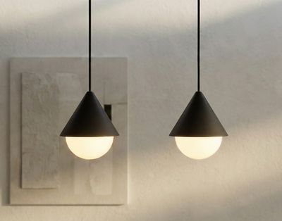 Emibig Lighting Taklampa GIRO 6 PREM SVART