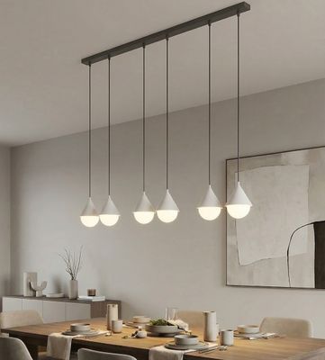 Emibig Lighting Taklampa GIRO 6 PREM SVART VIT