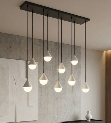Emibig Lighting Taklampa GIRO 9 SVART VIT