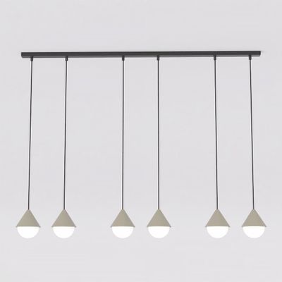 Emibig Lighting Taklampa GIRO 6 PREM SVART MOKKA