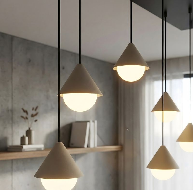Emibig Lighting Taklampa GIRO 6 SVART MOKKA