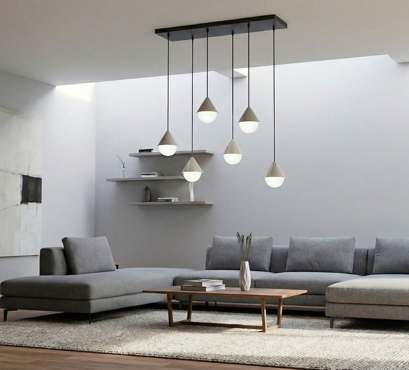 Emibig Lighting Taklampa GIRO 6 SVART MOKKA