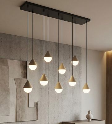 Emibig Lighting Taklampa GIRO 9 SVART MOKKA