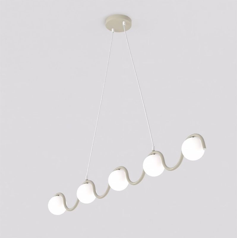 Emibig Lighting Taklampa SINUS 5 MOKKA