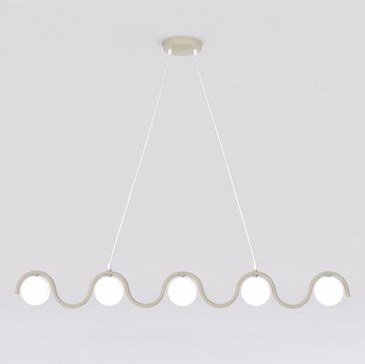 Emibig Lighting Taklampa SINUS 5 MOKKA