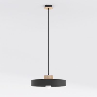 Emibig Lighting Taklampa KIVI 1L SVART
