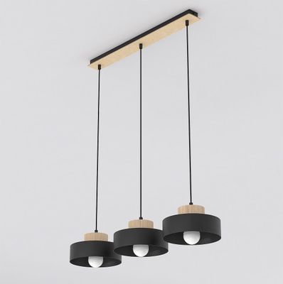 Emibig Lighting Taklampa KIVI 3 SVART