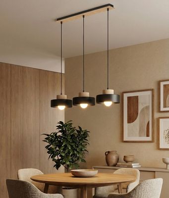 Emibig Lighting Taklampa KIVI 3 SVART