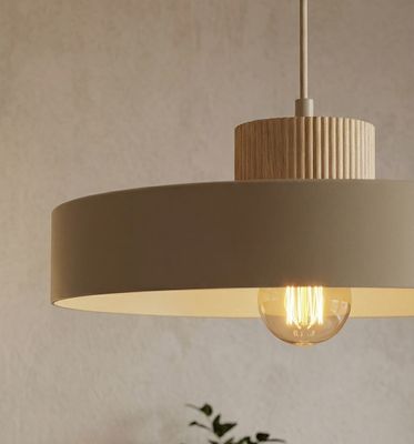 Emibig Lighting Taklampa KIVI 1L MOKKA
