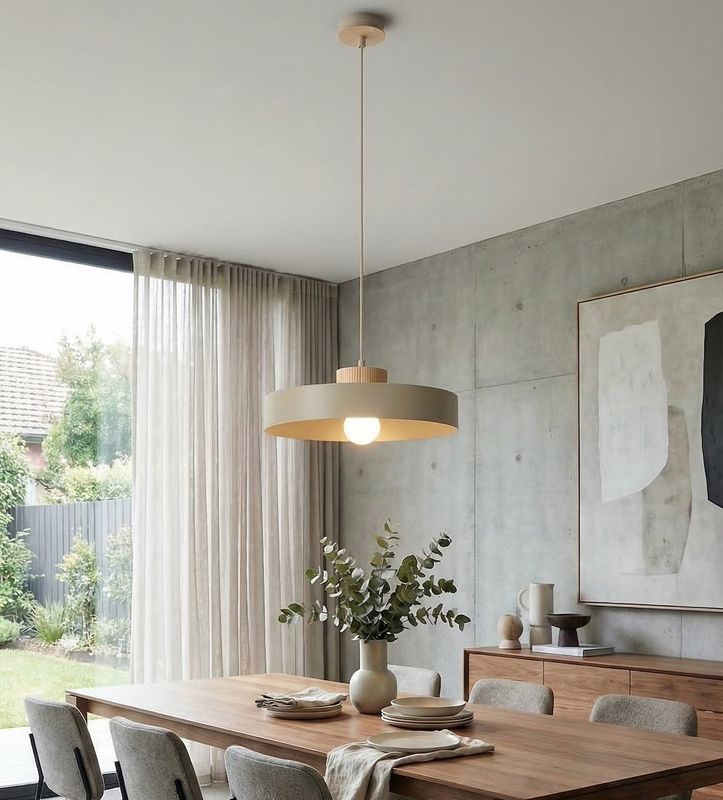 Emibig Lighting Taklampa KIVI 1L MOKKA