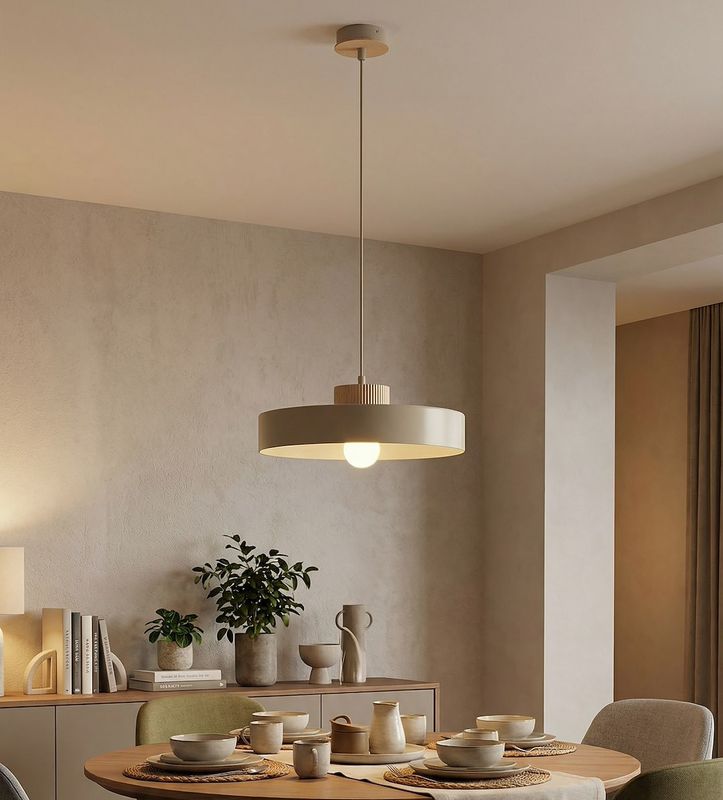 Emibig Lighting Taklampa KIVI 1L MOKKA