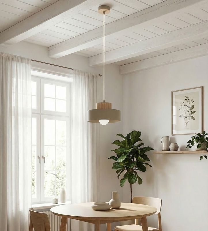 Emibig Lighting Taklampa KIVI 1S MOKKA