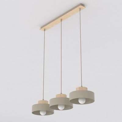 Emibig Lighting Taklampa KIVI 3 MOKKA
