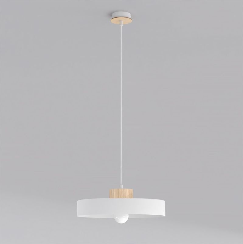 Emibig Lighting Taklampa KIVI 1L VIT