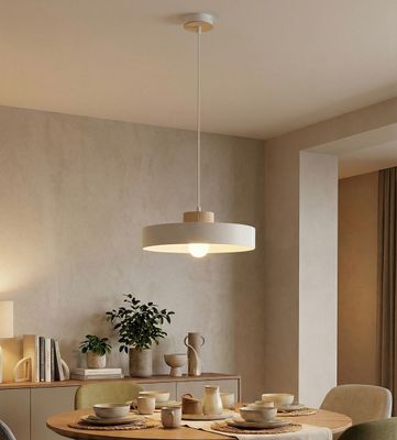 Emibig Lighting Taklampa KIVI 1L VIT