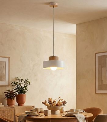 Emibig Lighting Taklampa KIVI 1S VIT