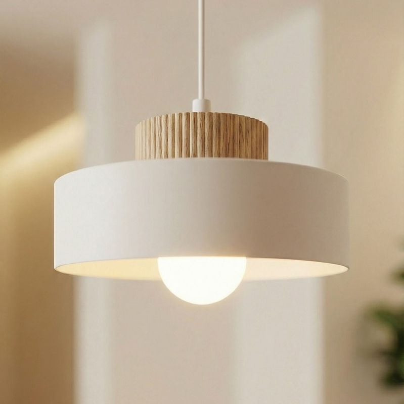 Emibig Lighting Taklampa KIVI 1S VIT