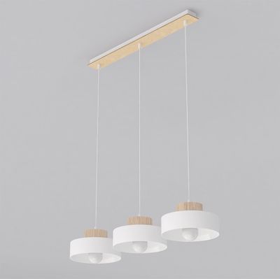 Emibig Lighting Taklampa KIVI 3 VIT