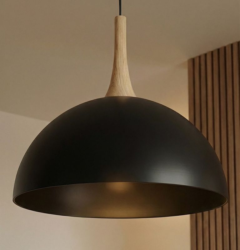 Emibig Lighting Taklampa NAUTICA 1L SVART