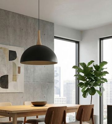 Emibig Lighting Taklampa NAUTICA 1L SVART