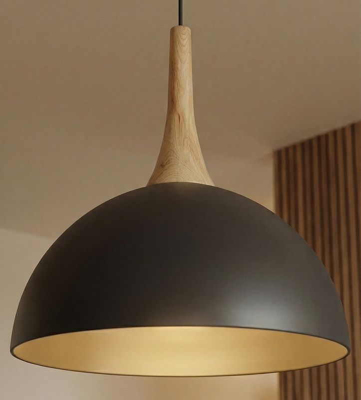 Emibig Lighting Taklampa NAUTICA 1S SVART