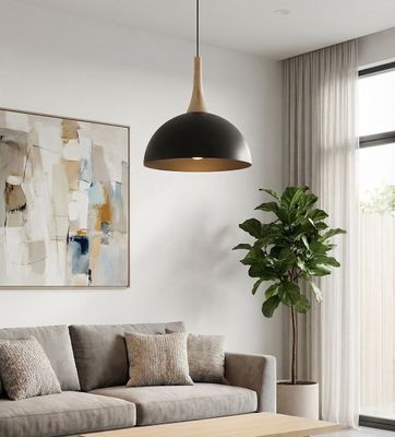 Emibig Lighting Taklampa NAUTICA 1S SVART