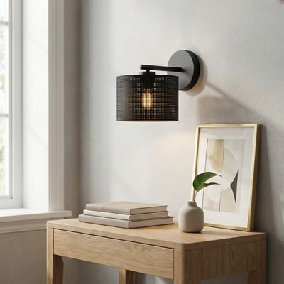 Emibig Lighting Vägglampa LUX K1 SVART
