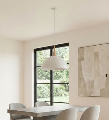 Emibig Lighting Taklampa NAUTICA 1L VIT